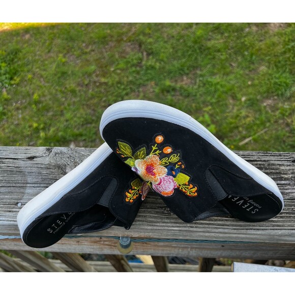 Steven by Steve Madden Natural Confort Natun Slip-On Embroidered Mules Size 8 - Picture 12 of 16